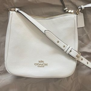 Coach Ellie File Handbag - White